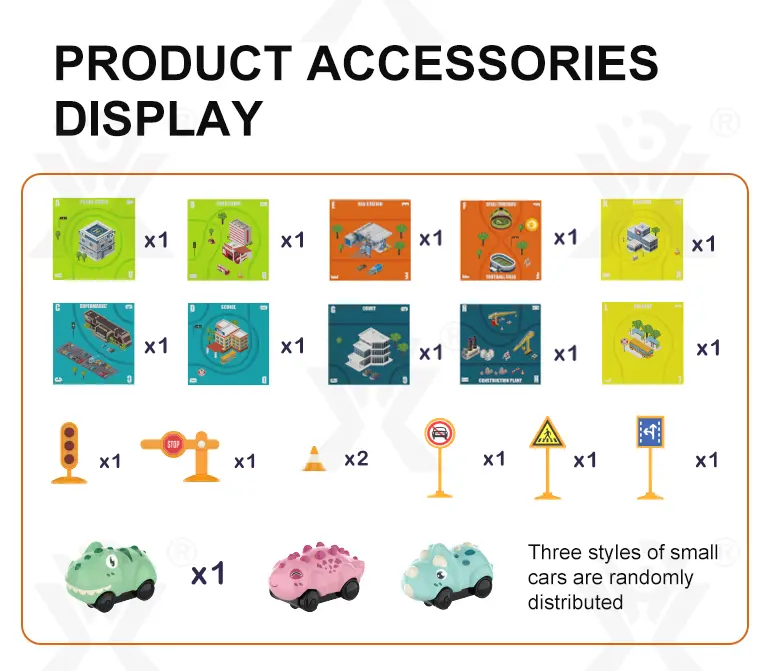DIY Magnetic Puzzle Track Toy, Track Toy Set (TB-4171083) — illustrated product details, panel 6