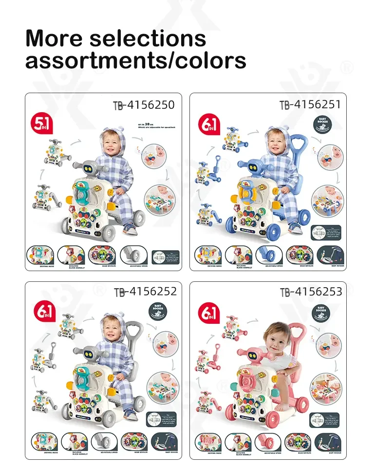 Multifunctional Activity Walker, Baby Walker (TB-4156253) — illustrated product details, panel 10