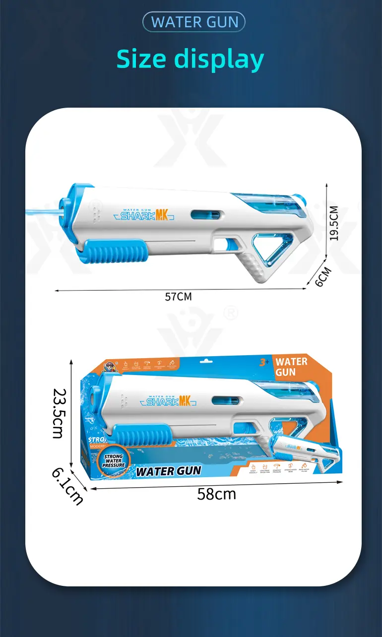 High-pressure Water Gun With Futuristic Space Appearance, 11M Range, Leak-Proof, Water Bottle Compliment (TB-5024648) — illustrated product details, panel 12