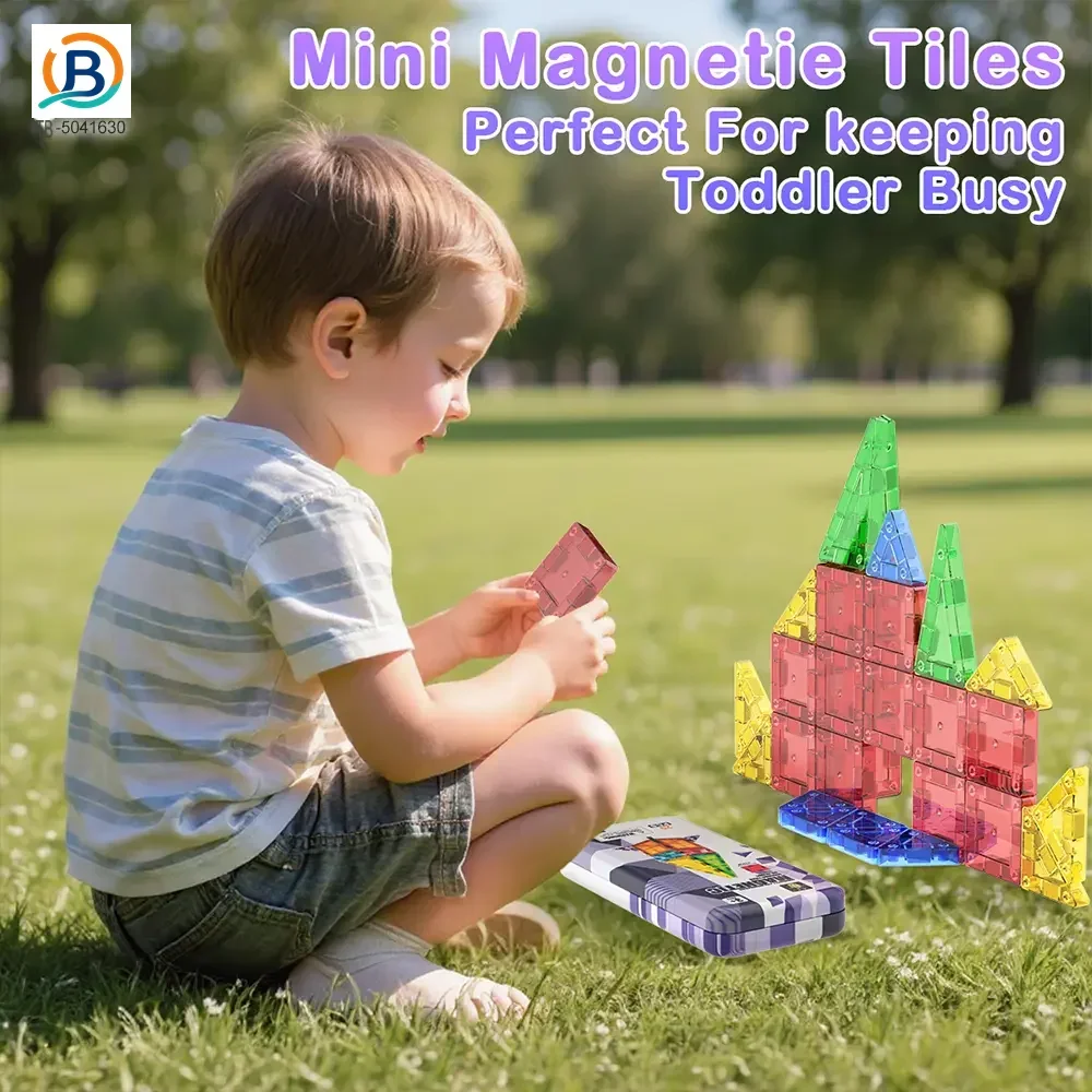 Magnetic Block Toy, Portable, 32 PCS, For Kids and Parents Collaboration Play, STEM Toy (TB-5041630) — product photograph 4