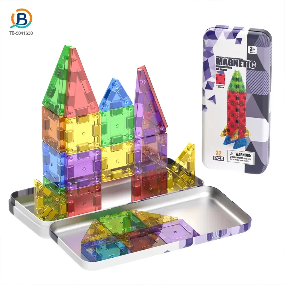 Magnetic Block Toy, Portable, 32 PCS, For Kids and Parents Collaboration Play, STEM Toy (TB-5041630) — product photograph 2