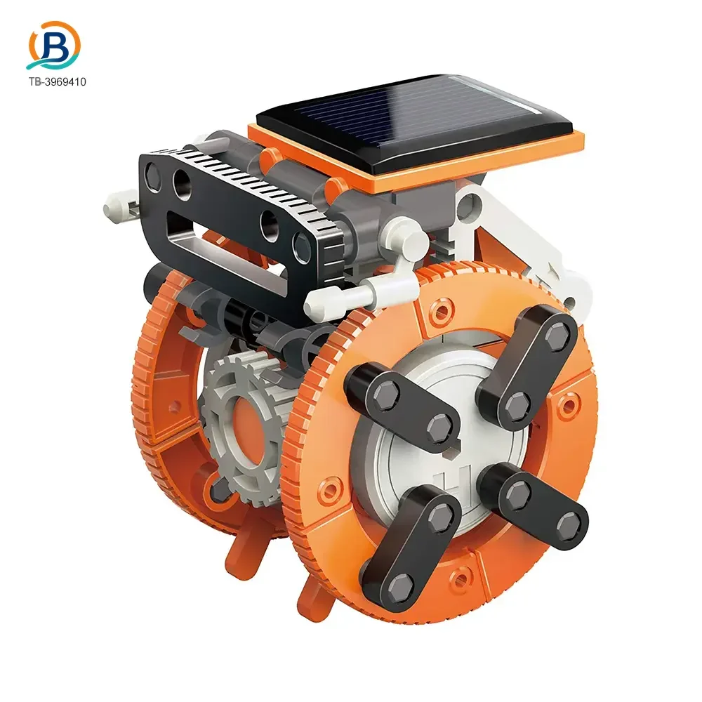 7-in-1 Solar Robot Toy, Solar Powered, Transform to Different Shapes, DIY Funs (TB-3969410) — product photograph 2