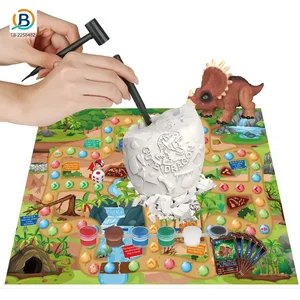 Wholesale 2-in-1 Painted Dinosaur Toy, Dig & Model Kit – Educational Toy, DIY Toy