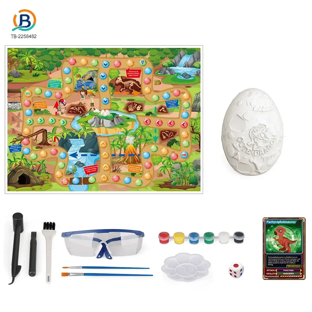 2-in-1 Painted Dinosaur Toy, Dig & Model Kit (TB-2258482) — product photograph 2
