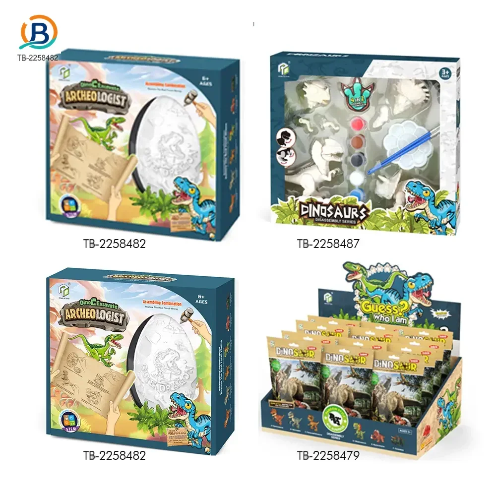 2-in-1 Painted Dinosaur Toy, Dig & Model Kit (TB-2258482) — product photograph 6