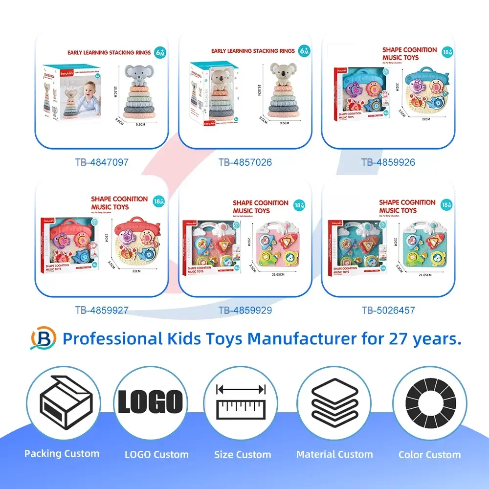 Astronaut Theme Cognition Board Toy With Light, Sound & Shape Learning (TB-5026457) — product photograph 4