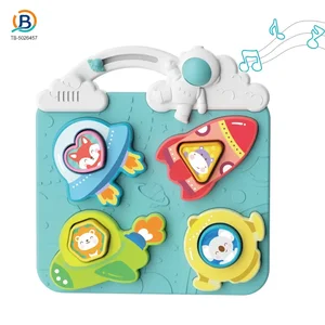 Wholesale Astronaut Theme Cognition Board Toy With Light, Sound & Shape Learning – Educational Toy