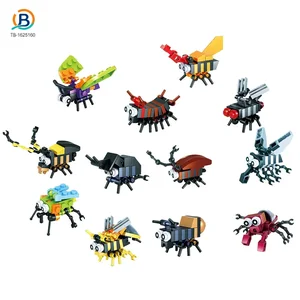 Wholesale Insect Set Building Bricks For Kids Creative Playing – Educational Toy