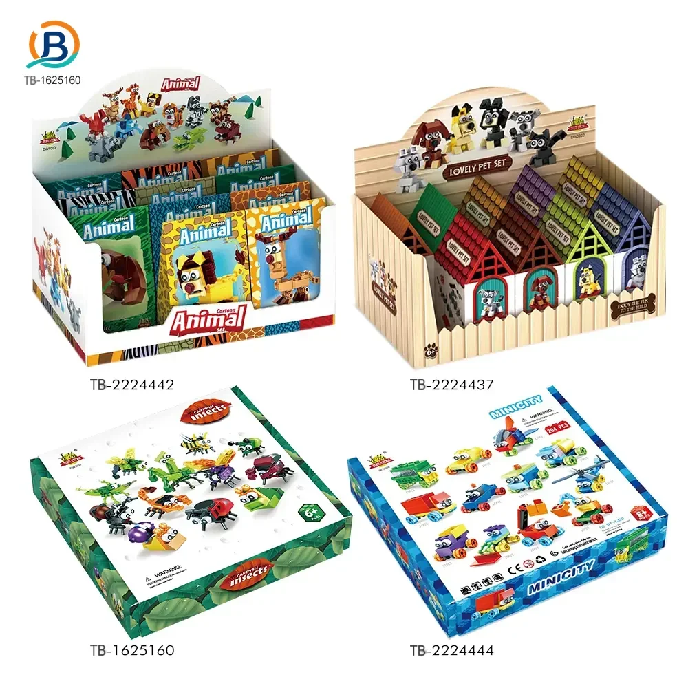 Insect Set Building Bricks For Kids Creative Playing (TB-1625160) — product photograph 6