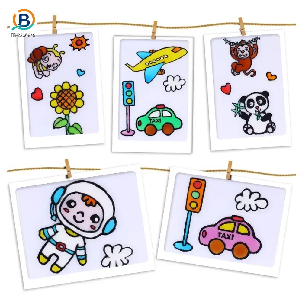 DIY Color Sticker Art Set Toy, Drawing Toy (TB-2266949) — product photograph 2
