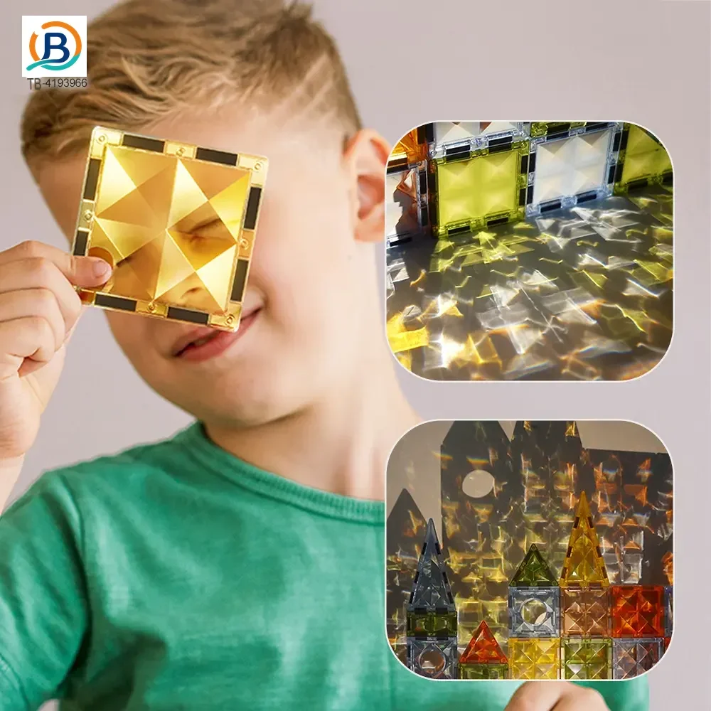 Glowing Magnetic Brick Toy (TB-4193966) — product photograph 4