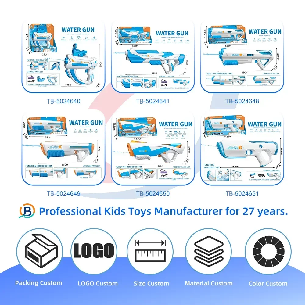 High-pressure Water Gun With Futuristic Space Appearance, 11M Range, Leak-Proof, Water Bottle Compliment (TB-5024648) — product photograph 7