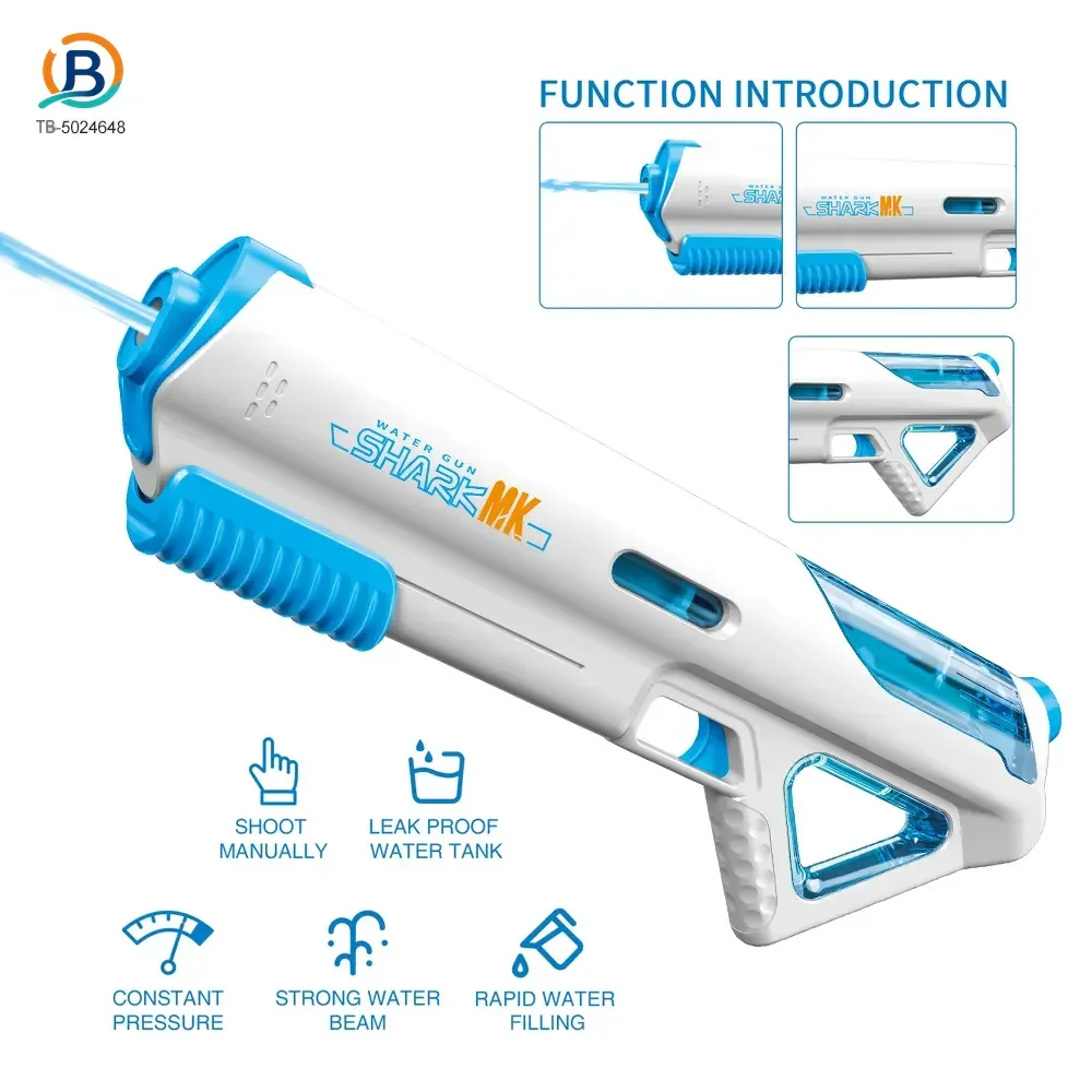 High-pressure Water Gun With Futuristic Space Appearance, 11M Range, Leak-Proof, Water Bottle Compliment (TB-5024648) — product photograph 4