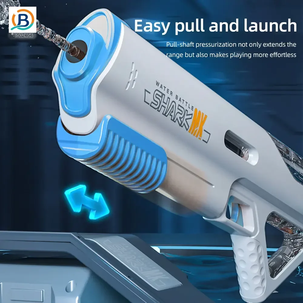 High-pressure Water Gun With Futuristic Space Appearance, 11M Range, Leak-Proof, Water Bottle Compliment (TB-5024648) — product photograph 3