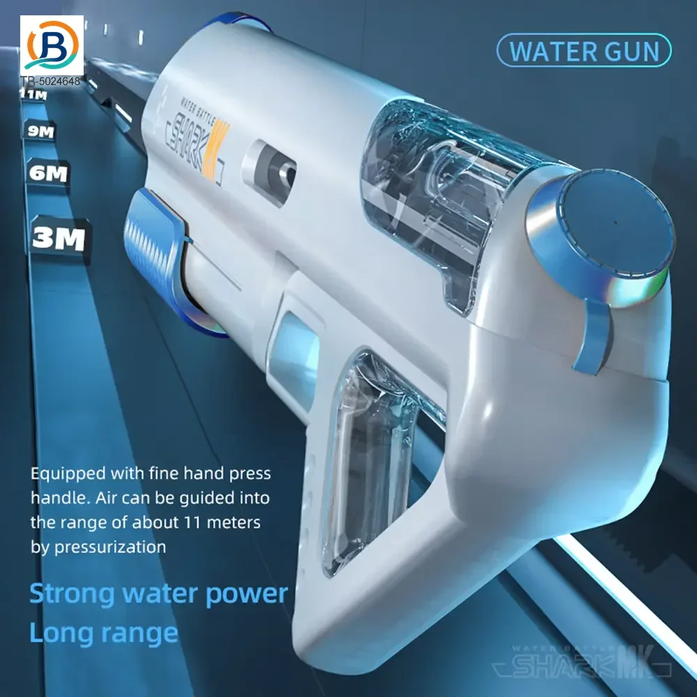 High-pressure Water Gun With Futuristic Space Appearance, 11M Range, Leak-Proof, Water Bottle Compliment (TB-5024648) — product photograph 2