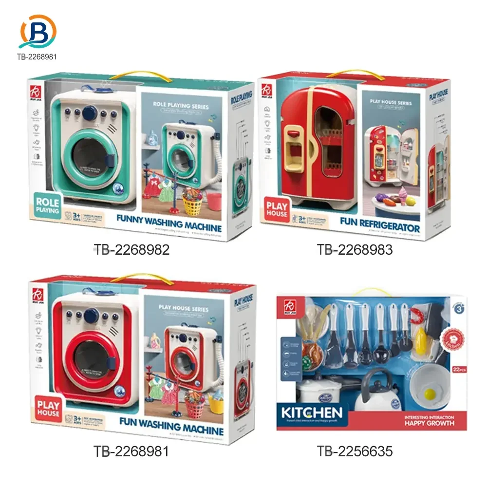 Simulation Washing Machine Toy For Kids, Pretend Play Set (TB-2268981) — product photograph 6