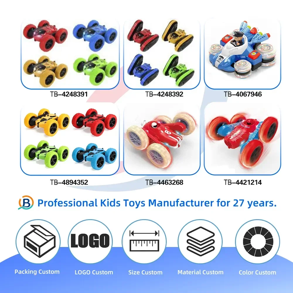 2.4G RC Double-sided Stunt Car Toy, RC Toy (TB-4894352) — product photograph 9