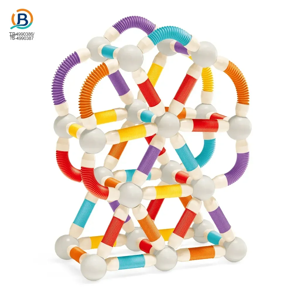 Telescopic Magnetic Rod Toys, 720° Rotation, 2D/3D Buildings Available (TB-4990386, TB-4990387) — product photograph 2