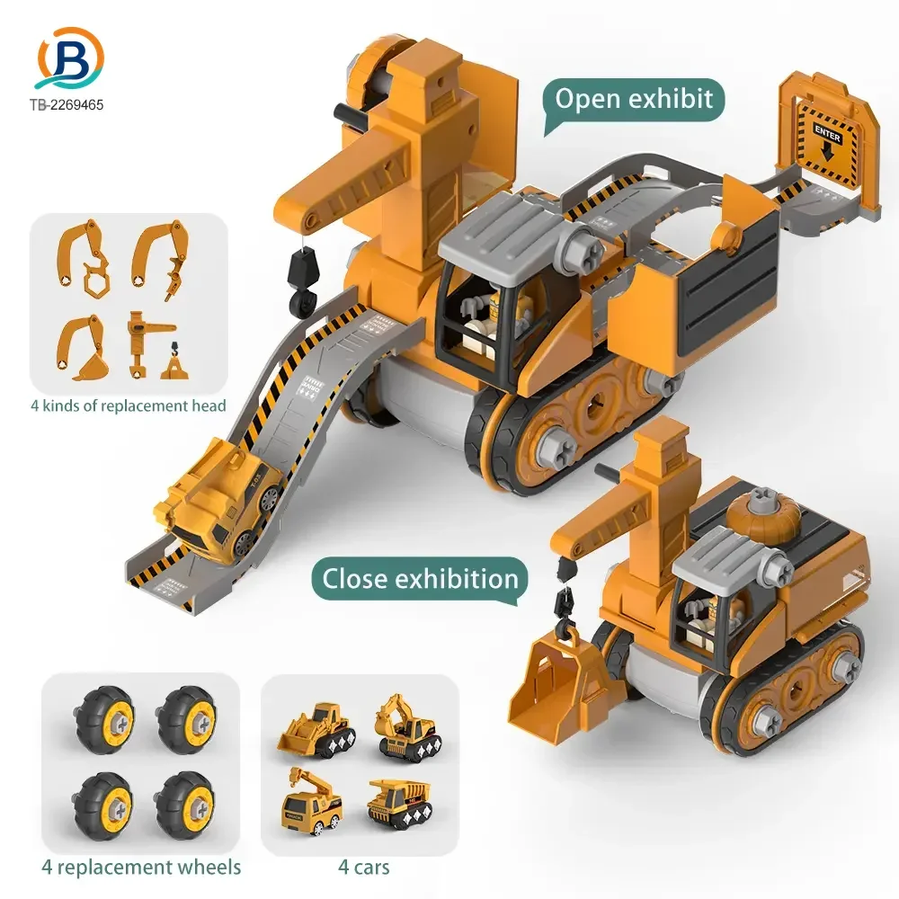 3-in-1 Track Excavator Toy, Engineering Vehicle (TB-2269465) — product photograph 4