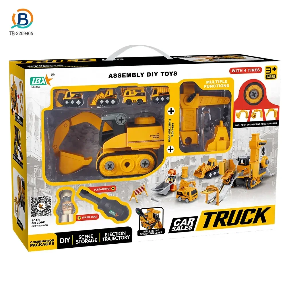 3-in-1 Track Excavator Toy, Engineering Vehicle (TB-2269465) — product photograph 5