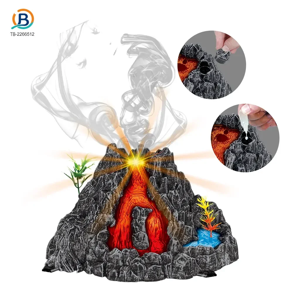 Volcano Dinosaur Track Toy, Spray and Light (TB-2266512) — product photograph 4