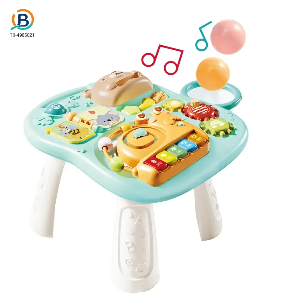2-in-1 Baby Gaming Table Toy, 8 Activities, Sounds and Lights (TB-4985021) — product photograph 4