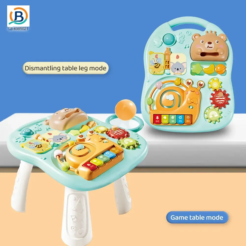 2-in-1 Baby Gaming Table Toy, 8 Activities, Sounds and Lights (TB-4985021) — product photograph 1