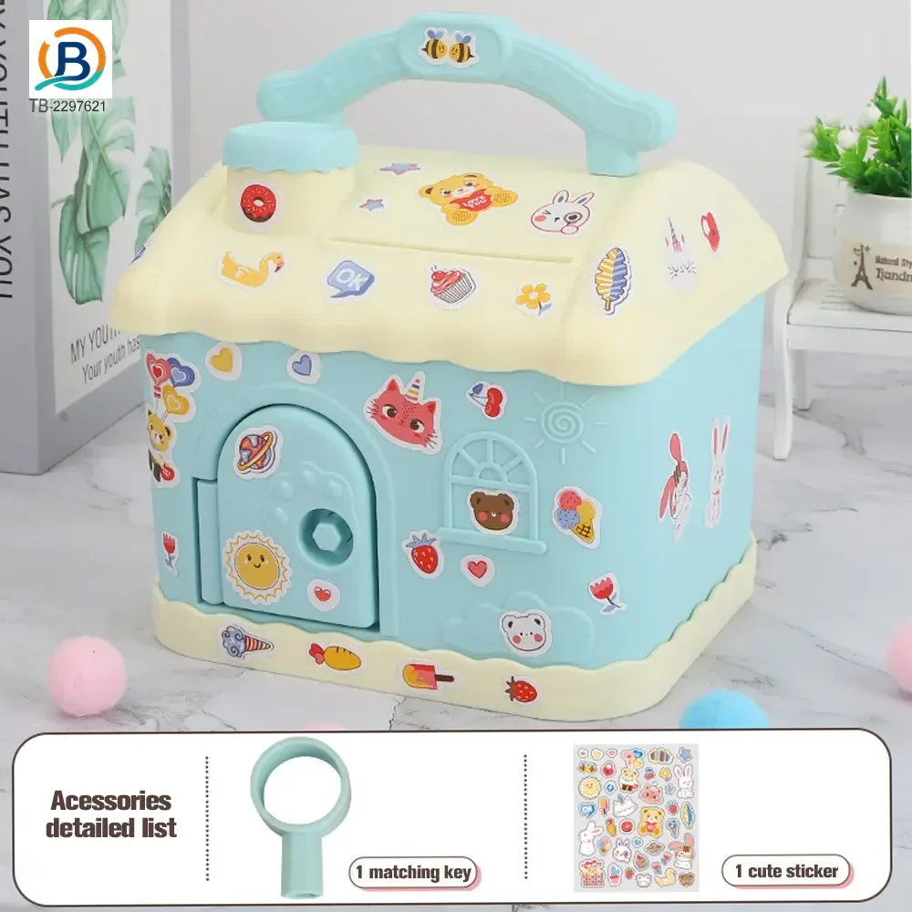 Treasure House Piggy Bank, Portable (TB-2297621) — product photograph 2