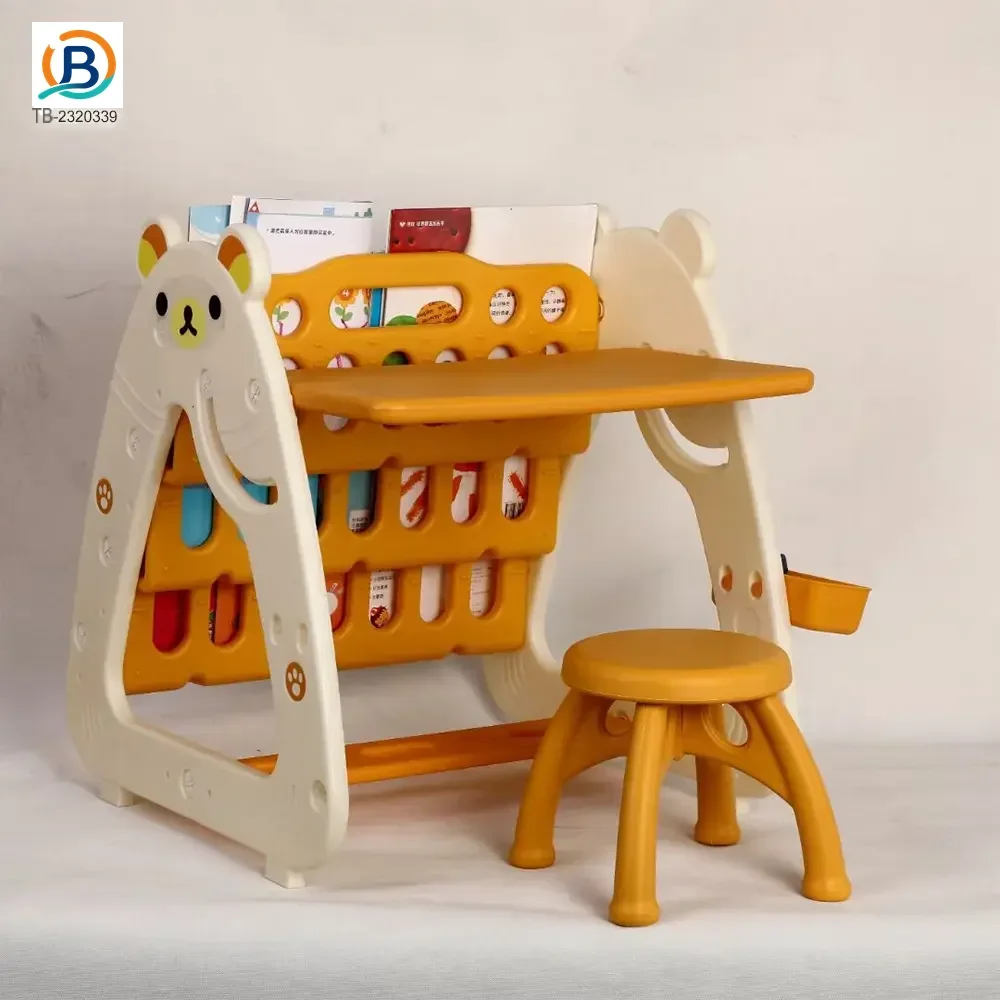 3-in-1 Study Table for Kids, Desk, Drawing Board & Bookshelf (TB-2320339) — product photograph 3