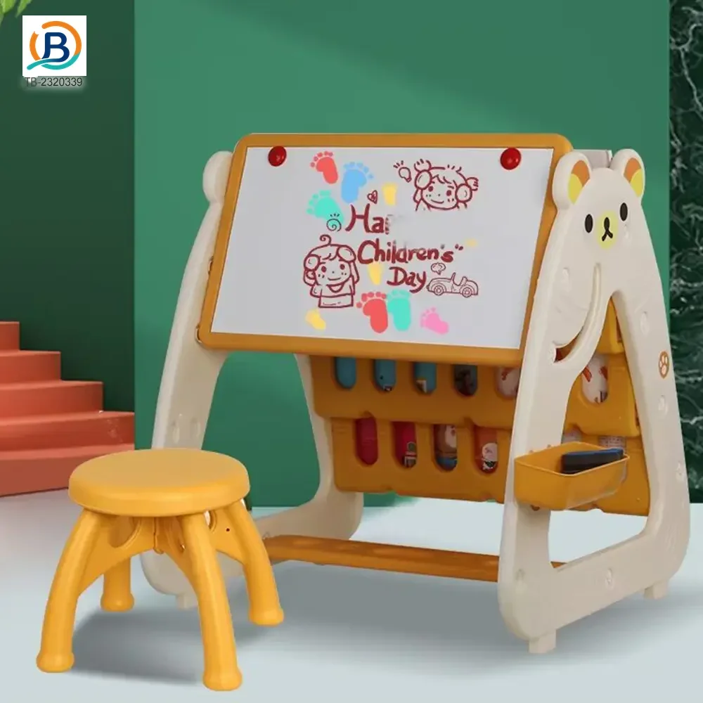 3-in-1 Study Table for Kids, Desk, Drawing Board & Bookshelf (TB-2320339) — product photograph 5