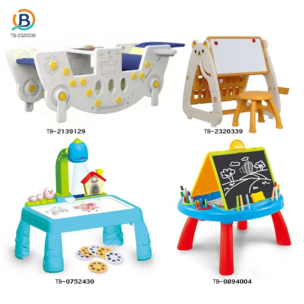 3-in-1 Study Table for Kids, Desk, Drawing Board & Bookshelf (TB-2320339) — product photograph 7