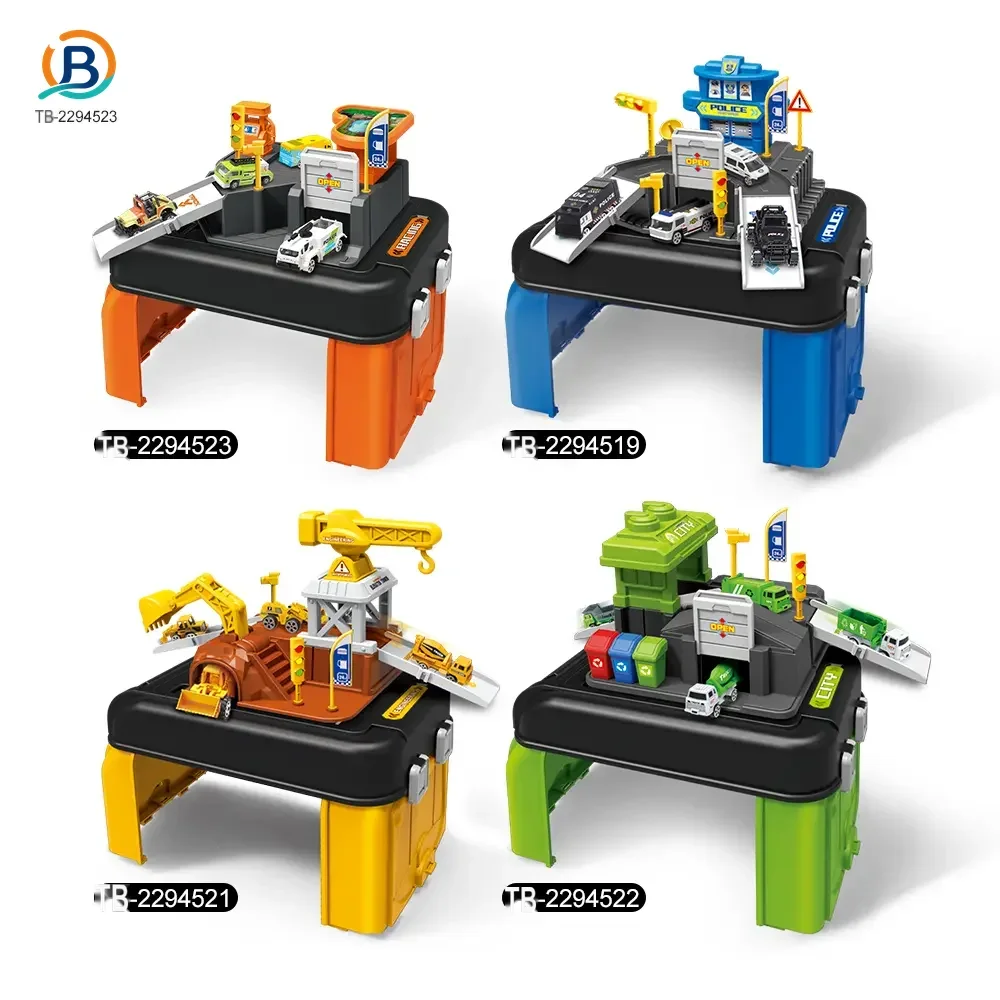 Parking Lot Backpack Toy Set, Diecast Racing (TB-2294523) — product photograph 2
