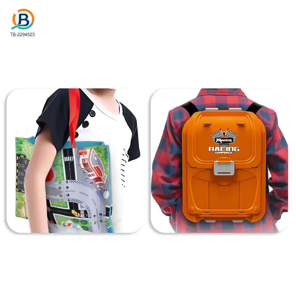 Parking Lot Backpack Toy Set, Diecast Racing (TB-2294523) — product photograph 4