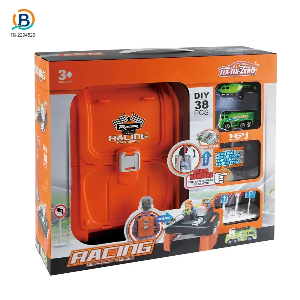 Parking Lot Backpack Toy Set, Diecast Racing (TB-2294523) — product photograph 5