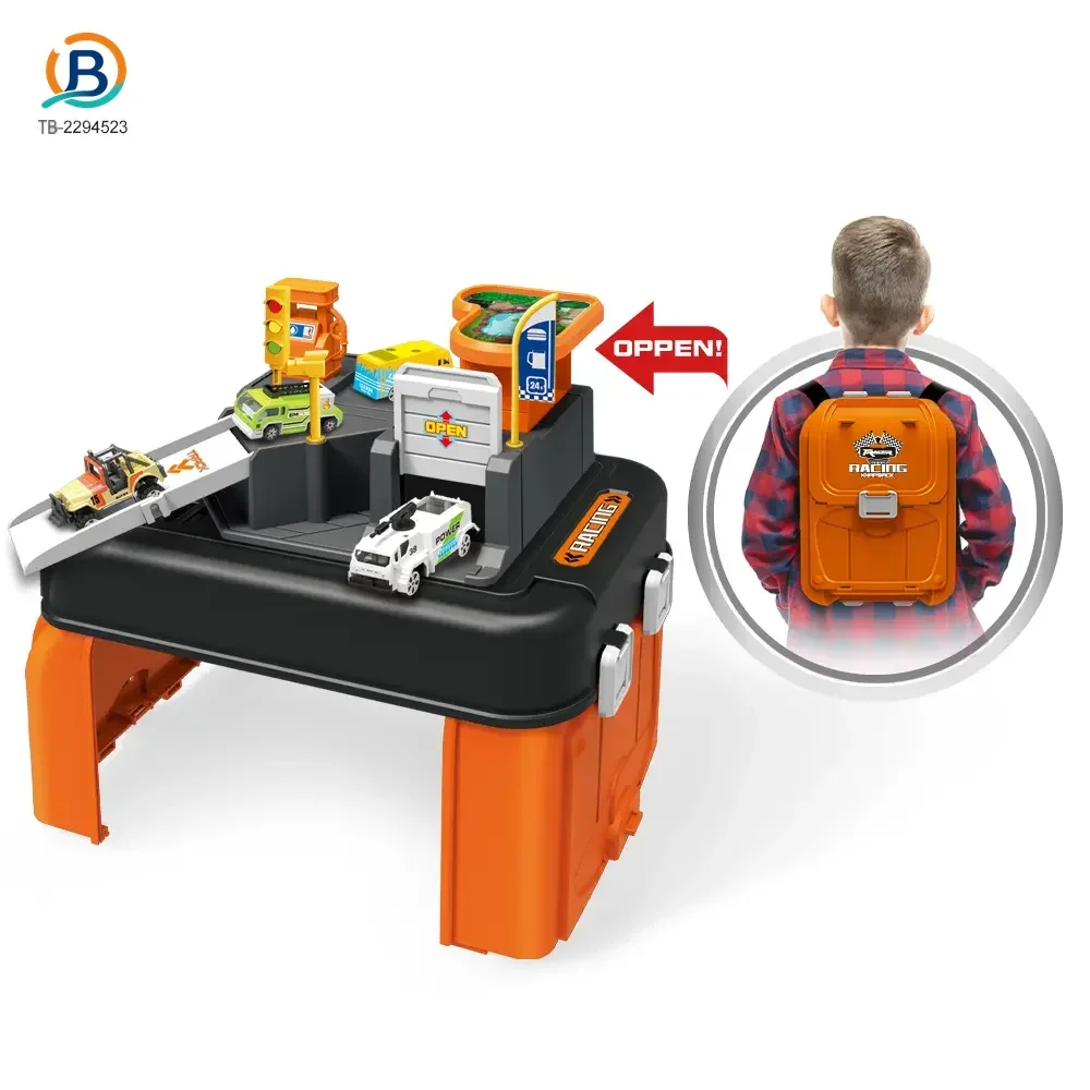 Parking Lot Backpack Toy Set, Diecast Racing (TB-2294523) — product photograph 6