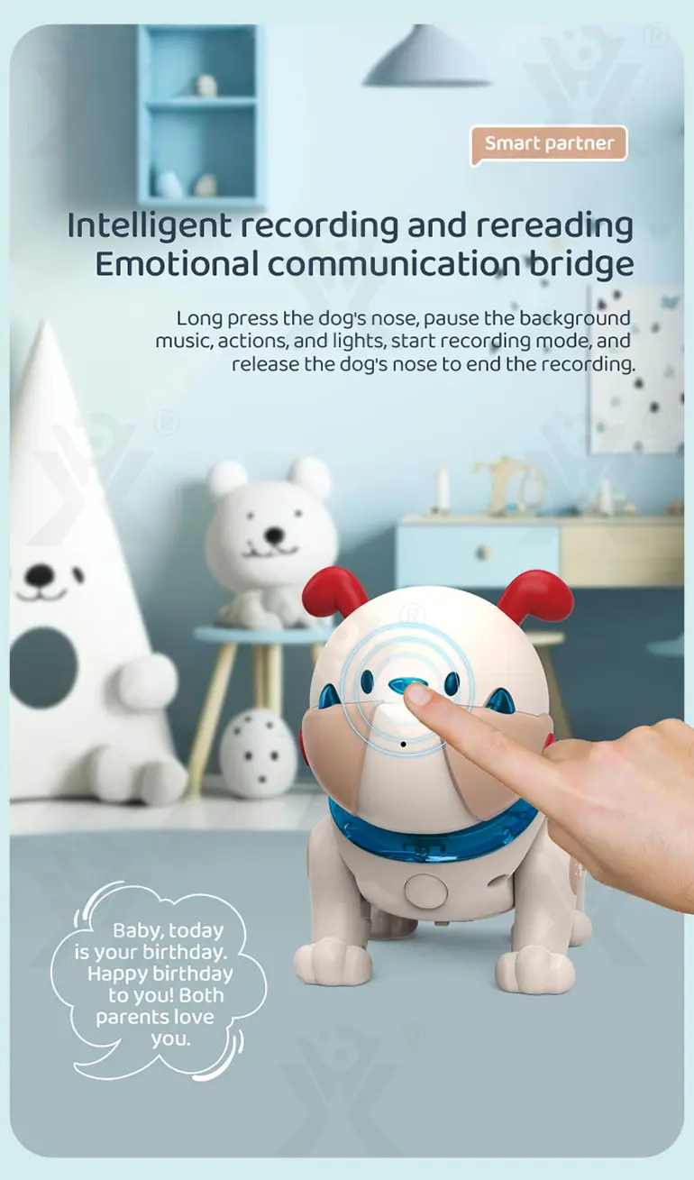 Interactive RC Robot Dog Toy (TB-4213489) — illustrated product details, panel 3