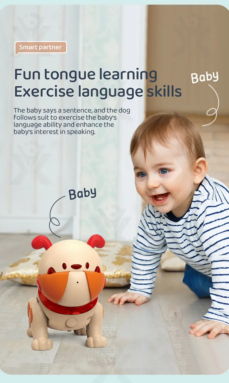 Interactive RC Robot Dog Toy (TB-4213489) — illustrated product details, panel 4