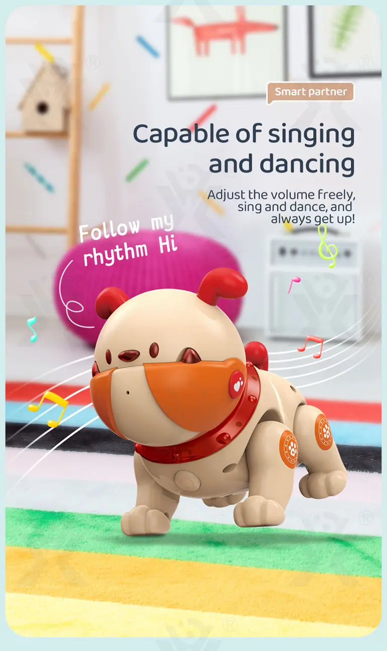 Interactive RC Robot Dog Toy (TB-4213489) — illustrated product details, panel 7