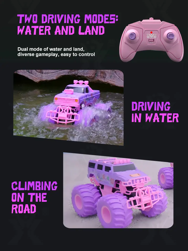 1:18 Hummer Bigfoot Climbing Vehicle Toy (TB-4416543) — illustrated product details, panel 2