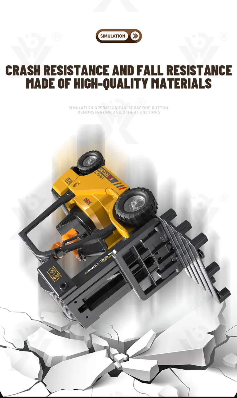 Remote Control Forklift Toys (TB-4136826) — illustrated product details, panel 11
