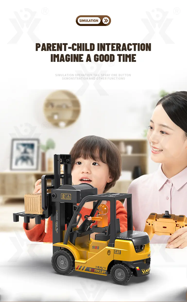 Remote Control Forklift Toys (TB-4136826) — illustrated product details, panel 3