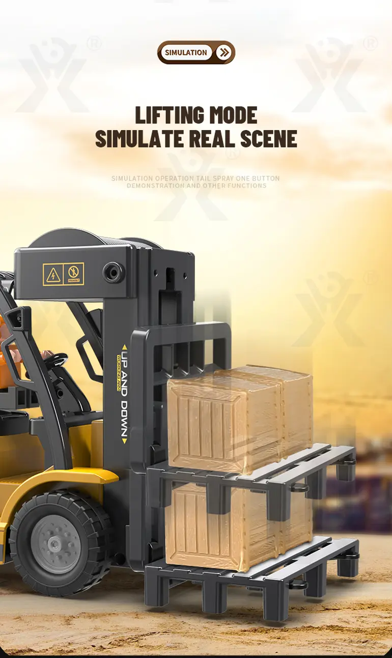 Remote Control Forklift Toys (TB-4136826) — illustrated product details, panel 5