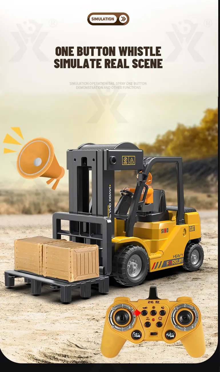 Remote Control Forklift Toys (TB-4136826) — illustrated product details, panel 7