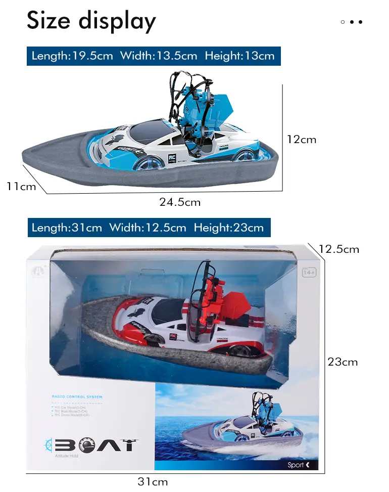 3-in-1 Drone Car Boat Toy For Kids’ Fun Adventure (TB-1415936) — illustrated product details, panel 8