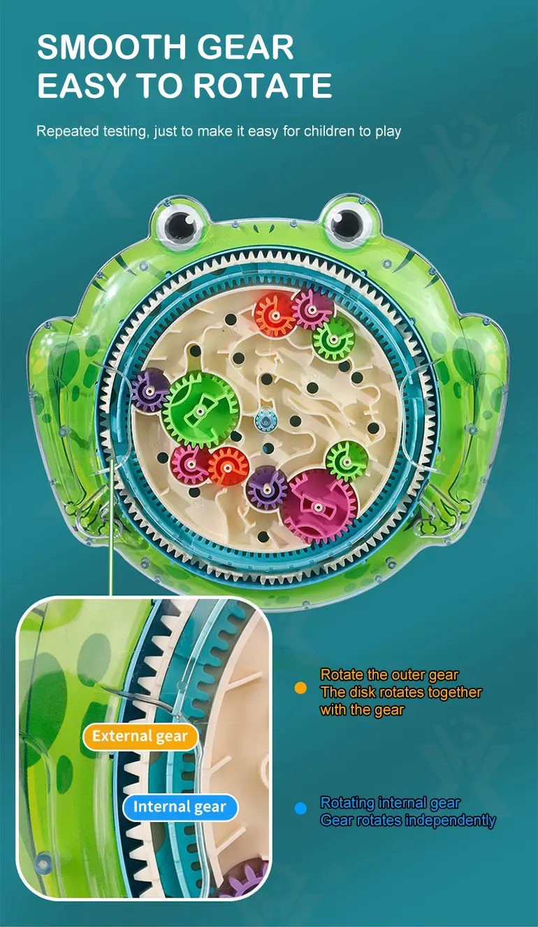 Gear Maze Puzzle Toy For Boosting Kids’ Development (TB-4126264) — illustrated product details, panel 4