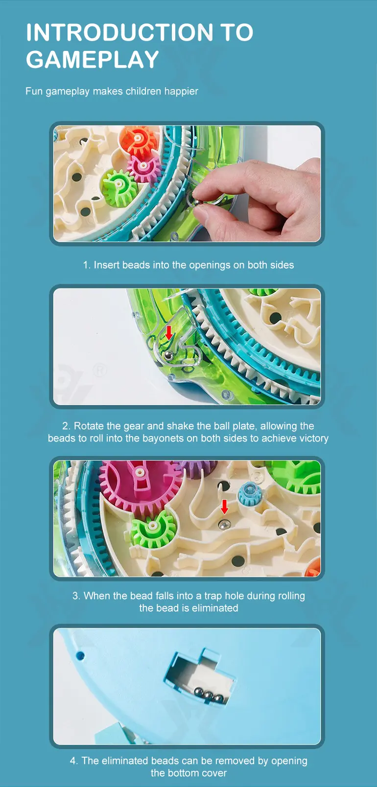 Gear Maze Puzzle Toy For Boosting Kids’ Development (TB-4126264) — illustrated product details, panel 6