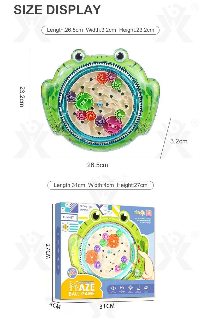 Gear Maze Puzzle Toy For Boosting Kids’ Development (TB-4126264) — illustrated product details, panel 9