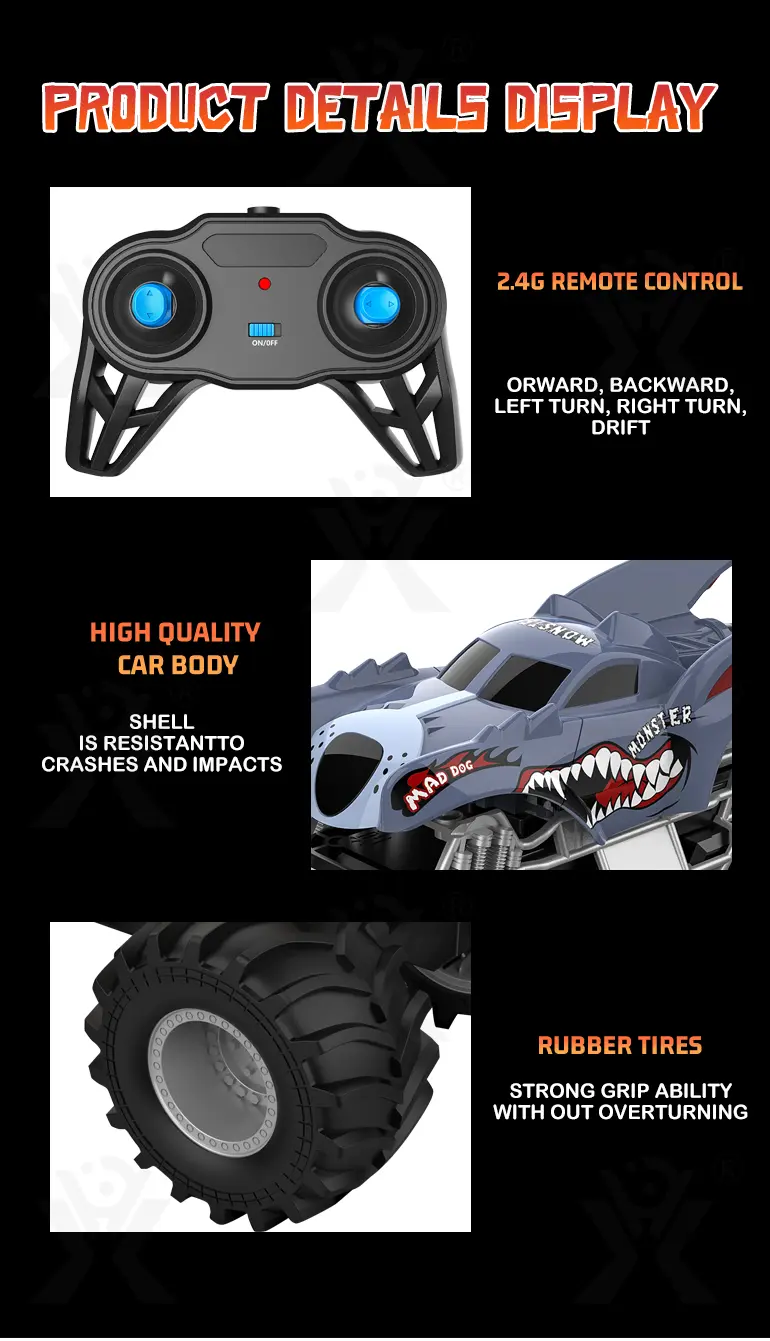 Bat All-terrain Amphibious Vehicle Toy (TB-4359043) — illustrated product details, panel 7