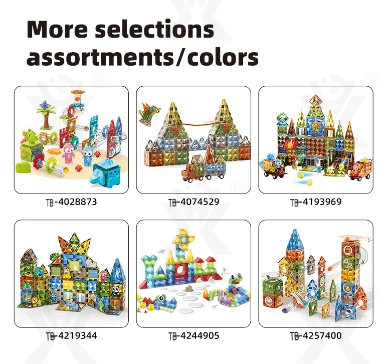 Diamond Magnetic Sheet Bricks (TB-4074530) — illustrated product details, panel 12