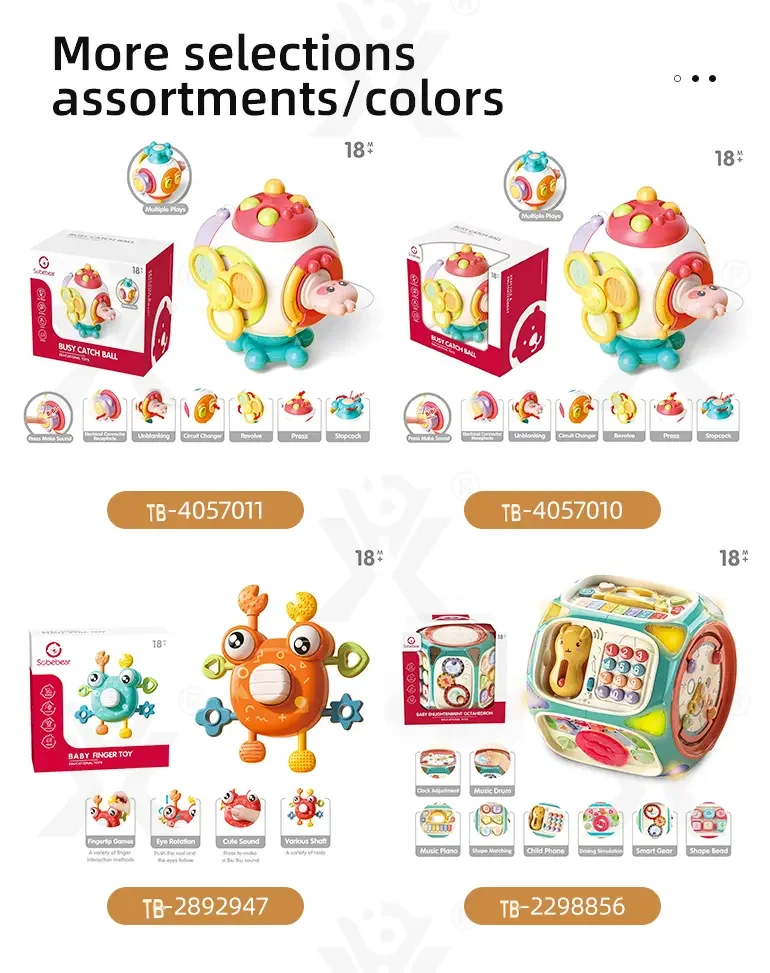 Busy Ball Toys (TB-4057010) — illustrated product details, panel 9